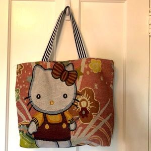Hello Kitty Tote with Zipper